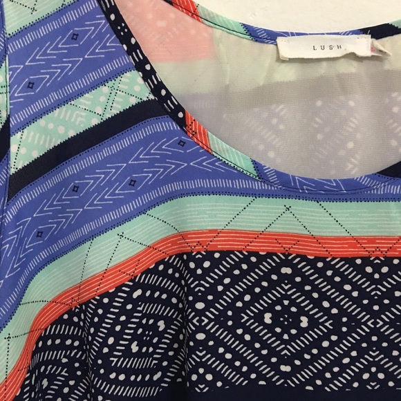 Lush Open Back Tank Top - Picture 3 of 3